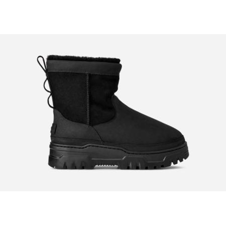 UGG® Heritage Pull-On TrailGazer-laars in Black, Maat 40, Leder
