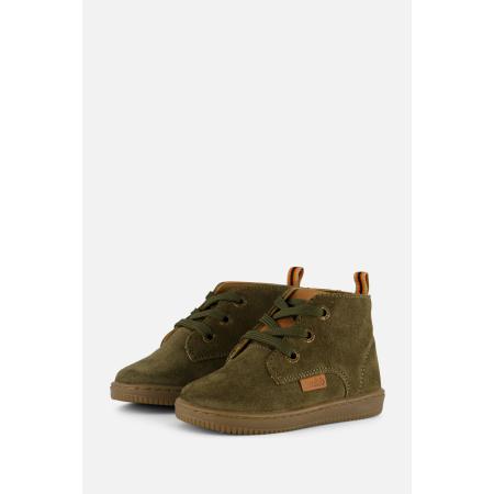 Develab Babyschoenen groen Suede