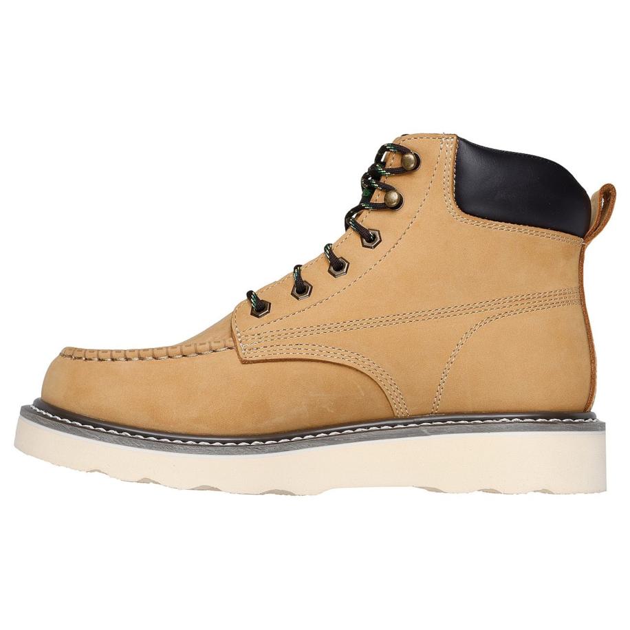 Skechers SKECHERS Veterboots Kadmiel cappuccino / zwart -