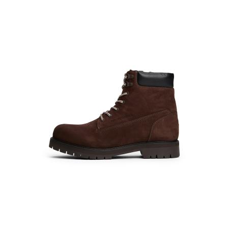 Tommy Hilfiger TOMMY HILFIGER Veterboots FLEX donkerbruin / zwart