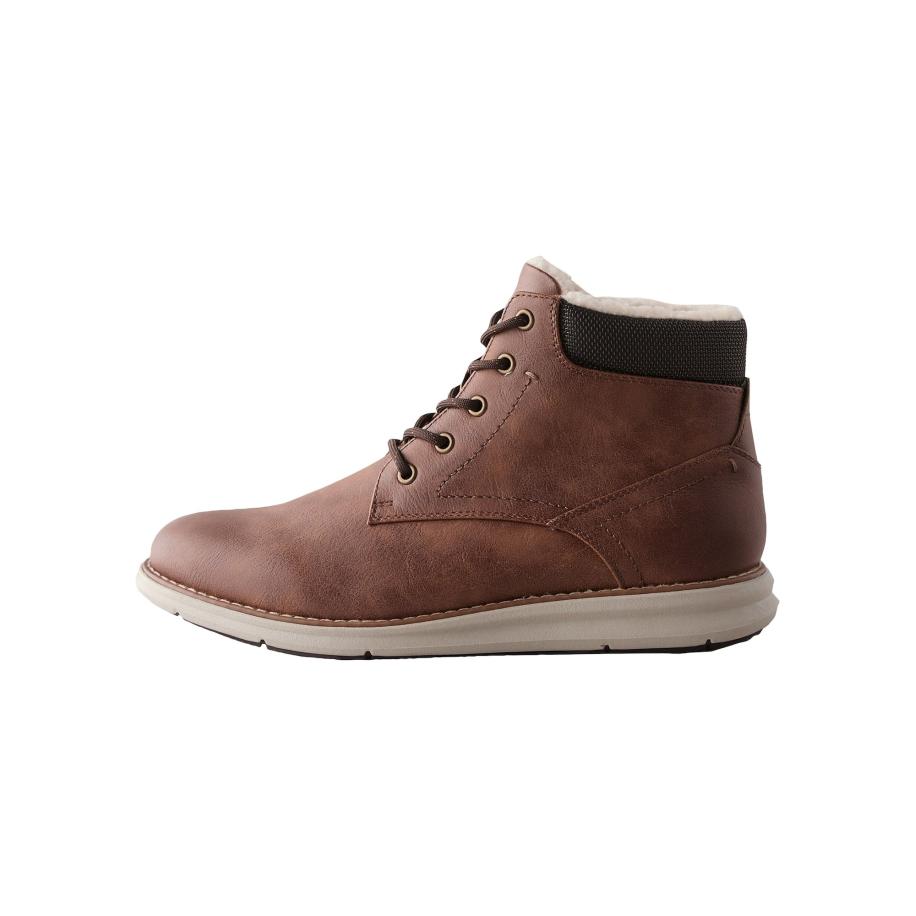 Next Next Veterlaarzen cognac / zwart -