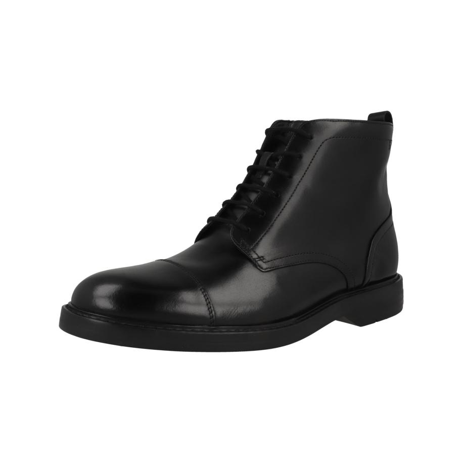 Clarks CLARKS Veterboots Aldwin Cap zwart -