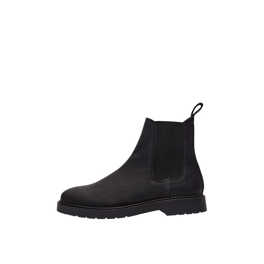 Selected SELECTED Chelsea boots Tim zwart -