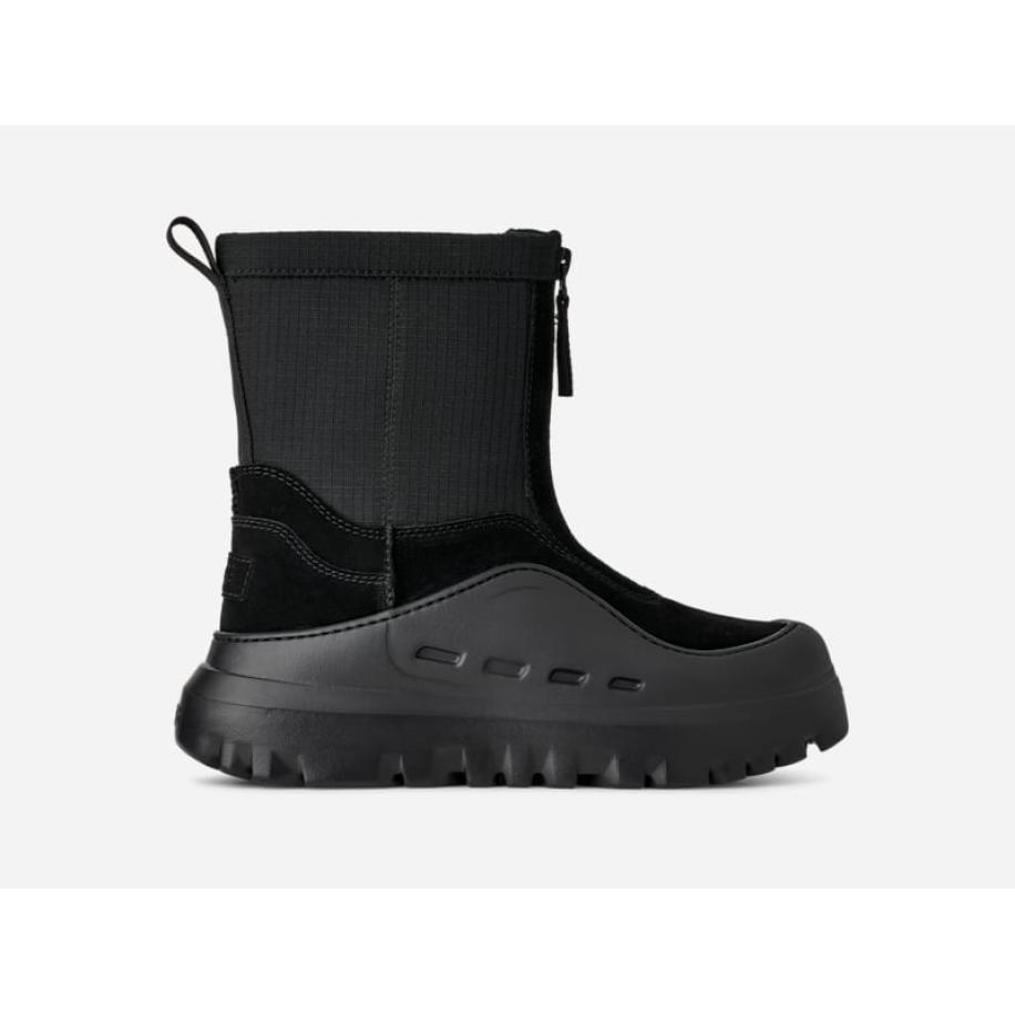 UGG® PeakMod-laars in Black, Maat 45, Suede/Textiel Zwart