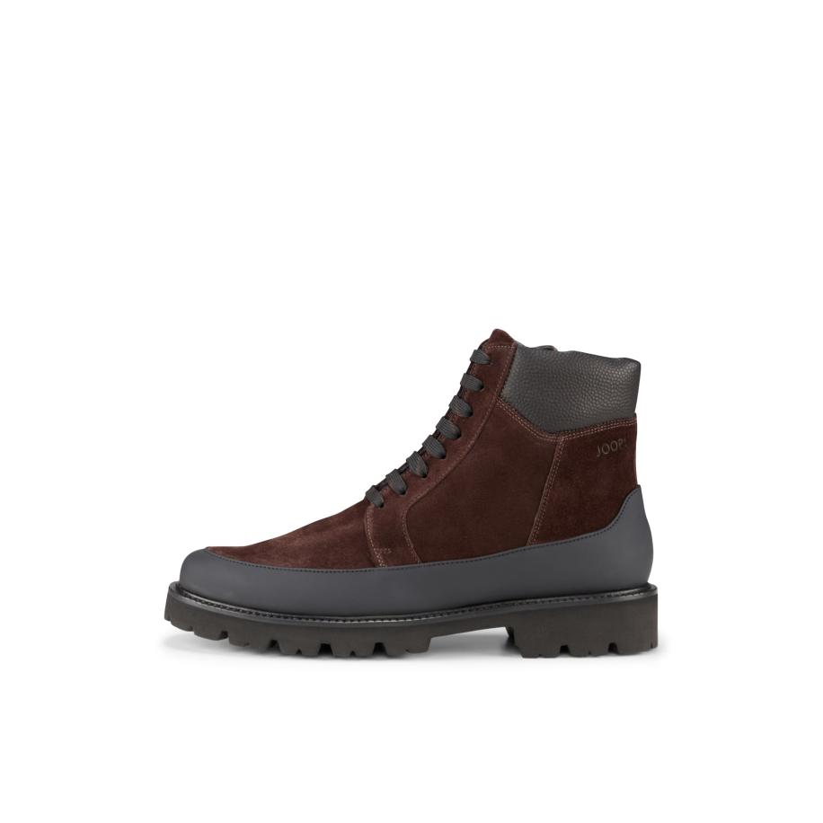 JOOP! JOOP! Veterboots Hektor Velluto Misto donkerbruin / antraciet -