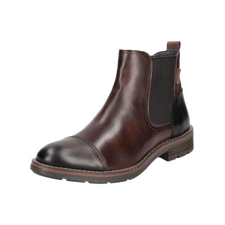 Pikolinos PIKOLINOS Chelsea boots donkerbruin / zwart