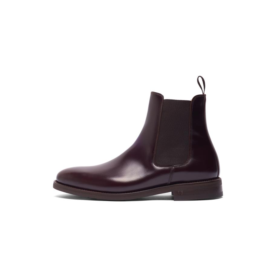 Henry Stevens Henry Stevens Chelsea boots Marshall donkerbruin -