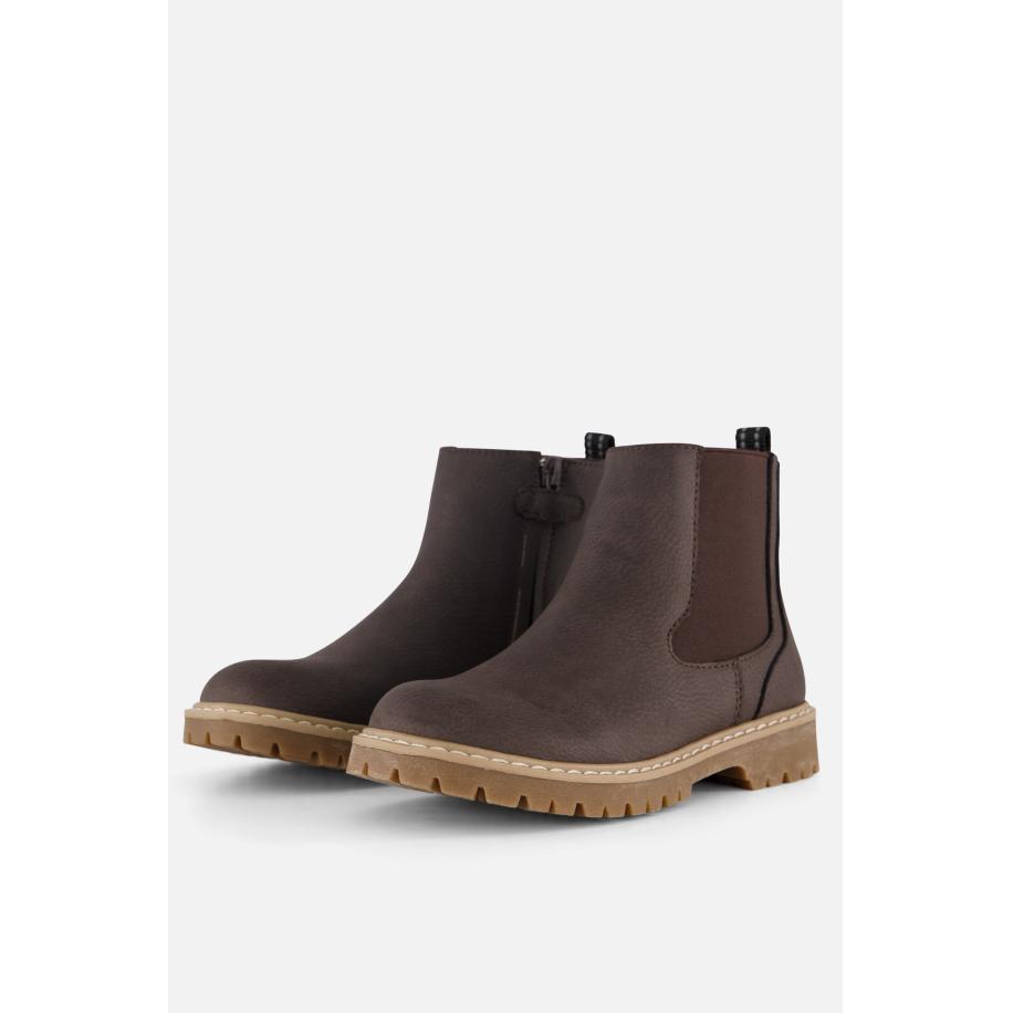 Muyters Chelsea boots bruin Synthetisch Bruin
