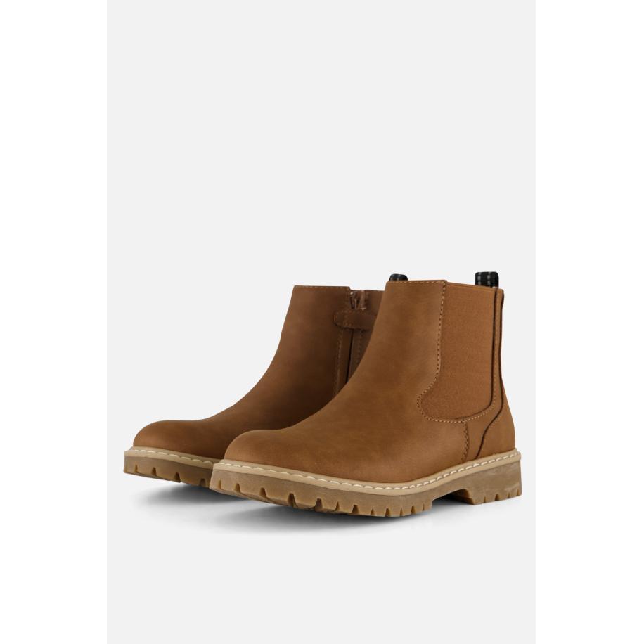 Muyters Chelsea boots cognac Synthetisch Bruin