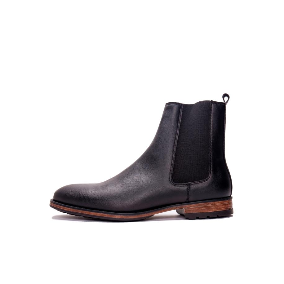 Nae Vegan Shoes nae Vegan Shoes Chelsea boots Basti zwart -