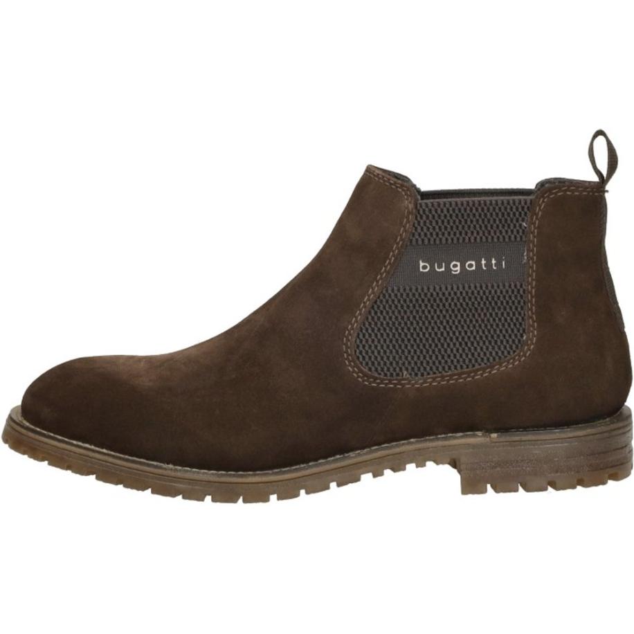 Bugatti bugatti Chelsea boots chocoladebruin / ombergrijs -