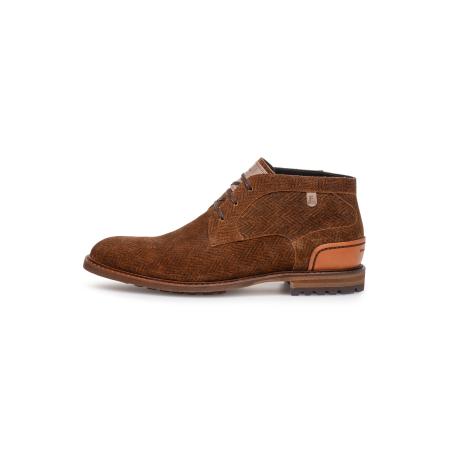 Floris van Bommel Floris van Bommel Chukka Boots Crepi 13 bruin / cognac