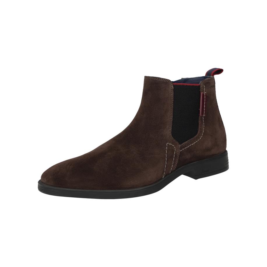 Sioux SIOUX Chelsea boots Foriolo-704 donkerbruin / zwart -