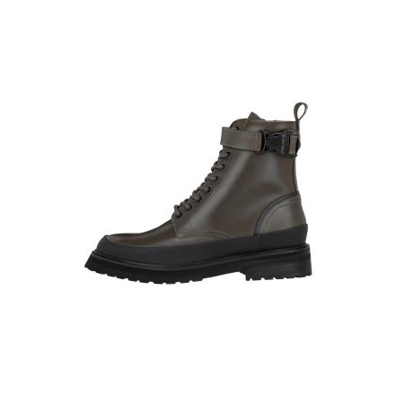 STRELLSON Veterboots Ravenscourt Nimonico kaki / zwart