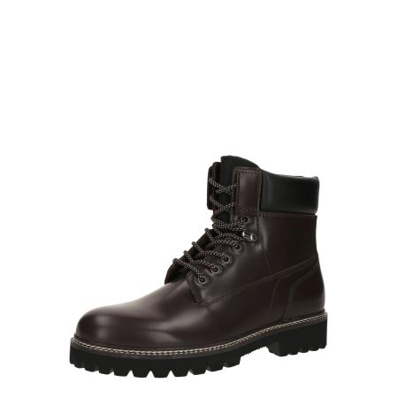 Hugo Boss HUGO Veterboots Draven donkerbruin / zwart