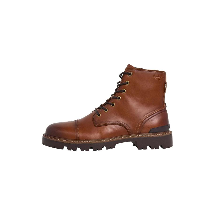 Pepe Jeans Pepe Jeans Veterboots RYAN BRIT M cognac -