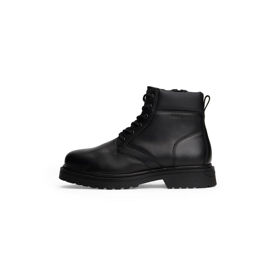 Tommy Jeans Tommy Jeans Veterboots zwart -