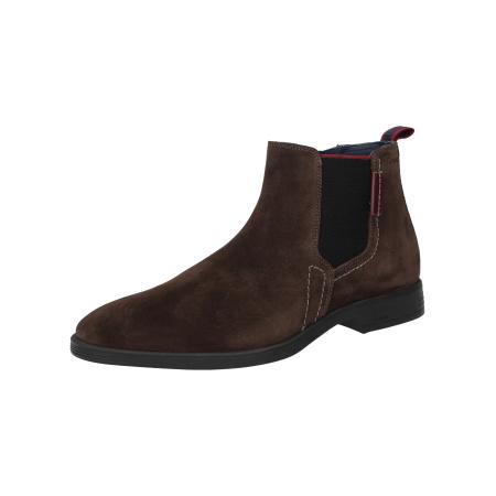 Sioux SIOUX Chelsea boots Foriolo-704 donkerbruin / zwart