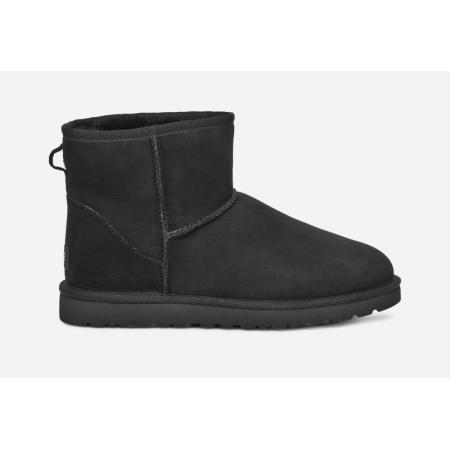 UGG® Classic Mini-laars voor heren in Black, Maat 46, Shearling