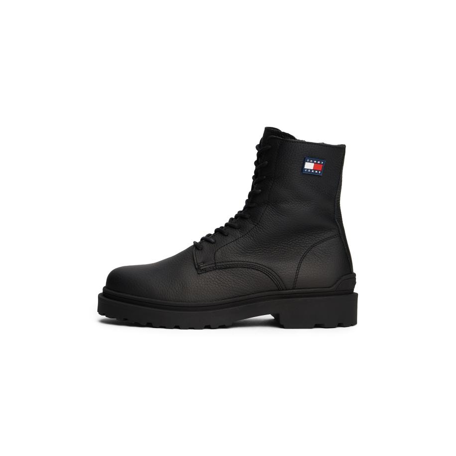 Tommy Jeans Tommy Jeans Veterboots zwart -