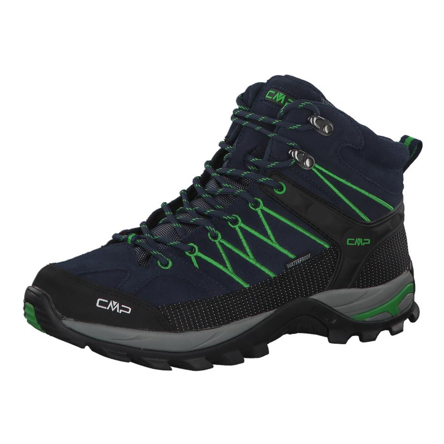 CMP CMP Boots Rigel donkerblauw / lichtgroen / zwart / wit -