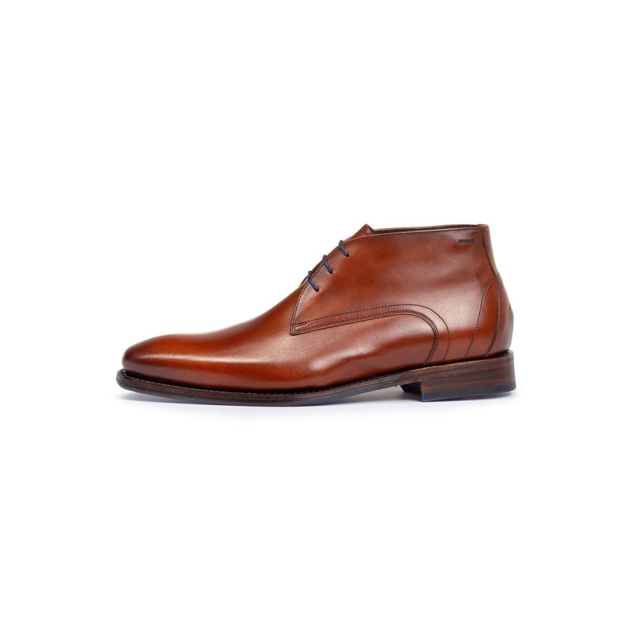 Floris van Bommel Chukka Boots De Loper 15 cognac Bruin
