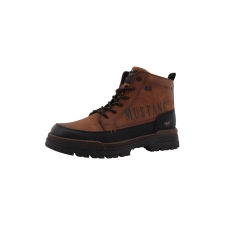 Mustang MUSTANG Veterboots Peppin cognac / zwart