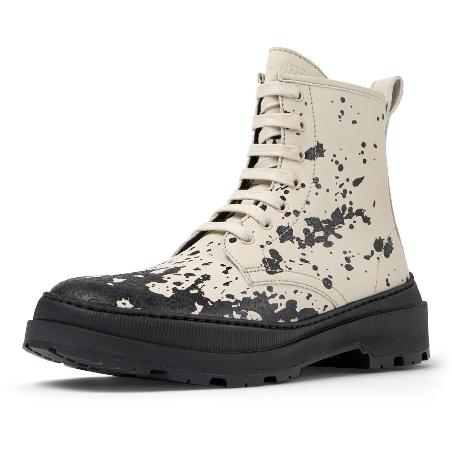 Camper CAMPER Veterlaarzen Brutus Trek lichtgrijs / zwart -