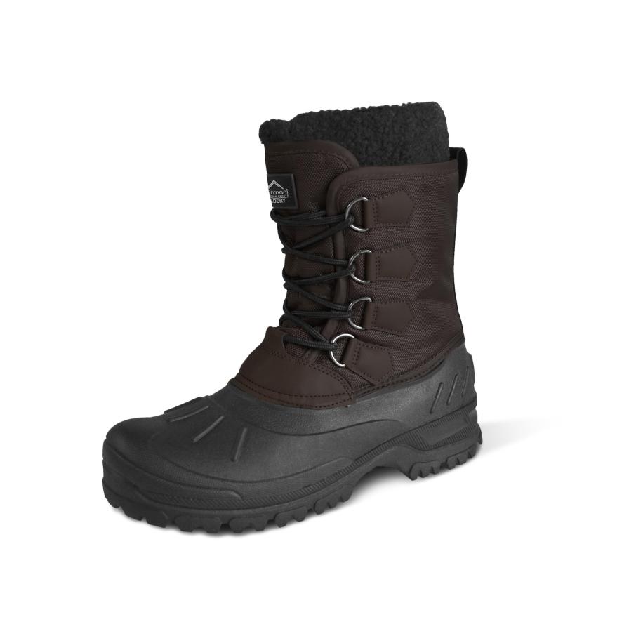 normani normani Snowboots Coldery bruin / zwart -