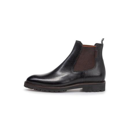 Floris van Bommel Floris van Bommel Chelsea boots Sturdi 04 zwart
