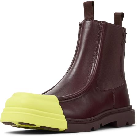 Camper CAMPER Chelsea boots Junction limoen / wijnrood