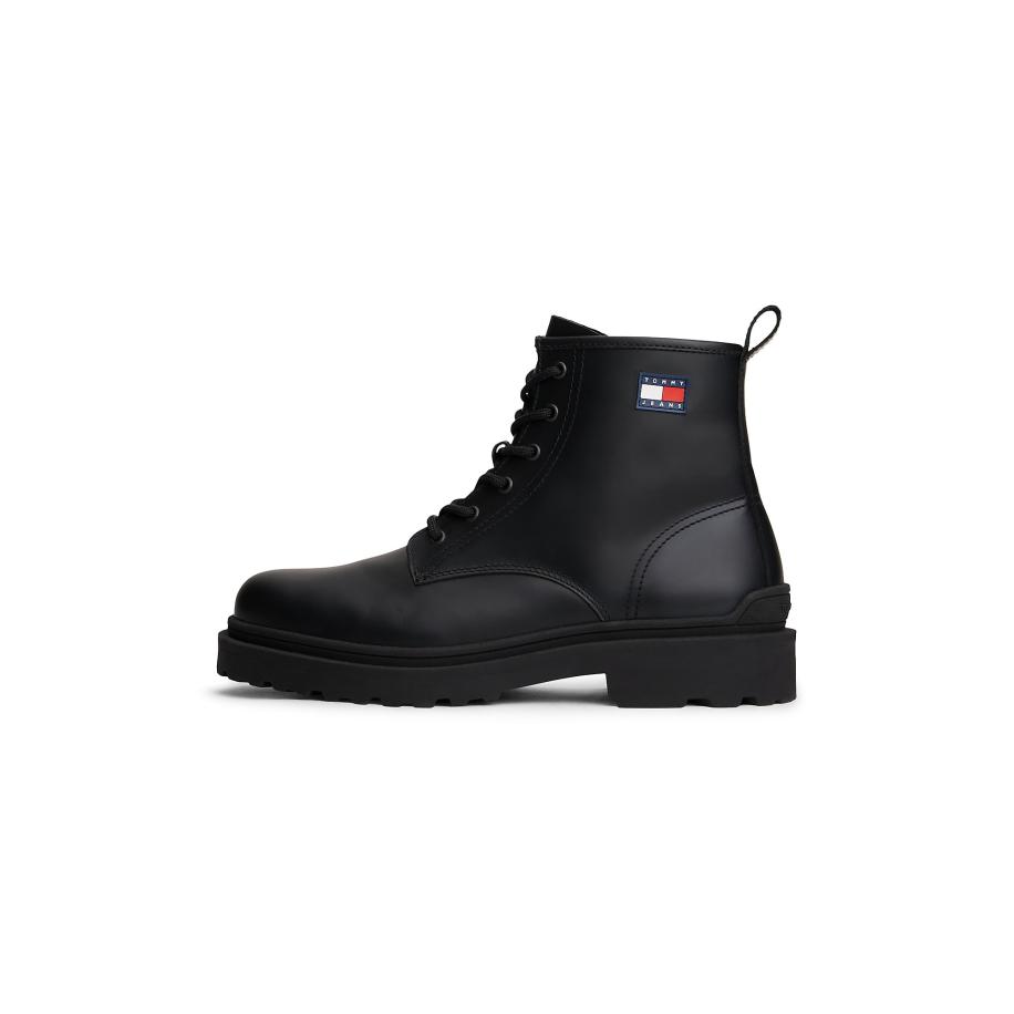 Tommy Jeans Tommy Jeans Veterboots zwart -