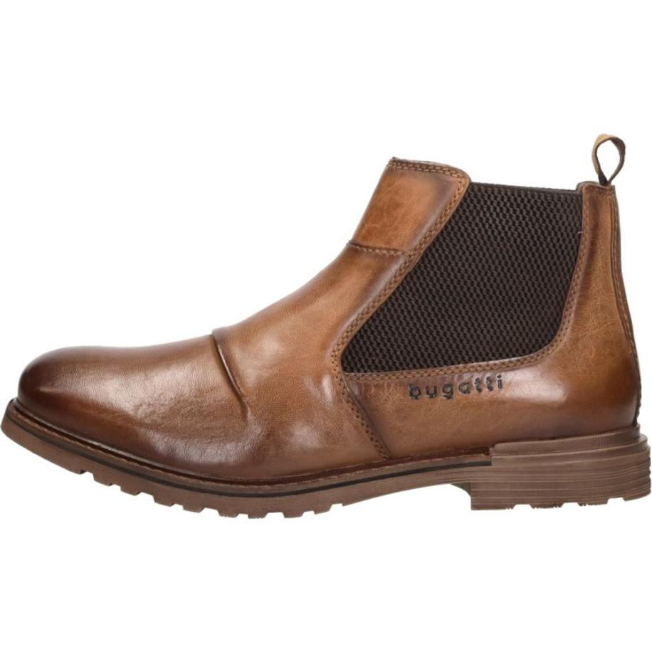 Bugatti bugatti Chelsea boots cognac / donkerbruin -