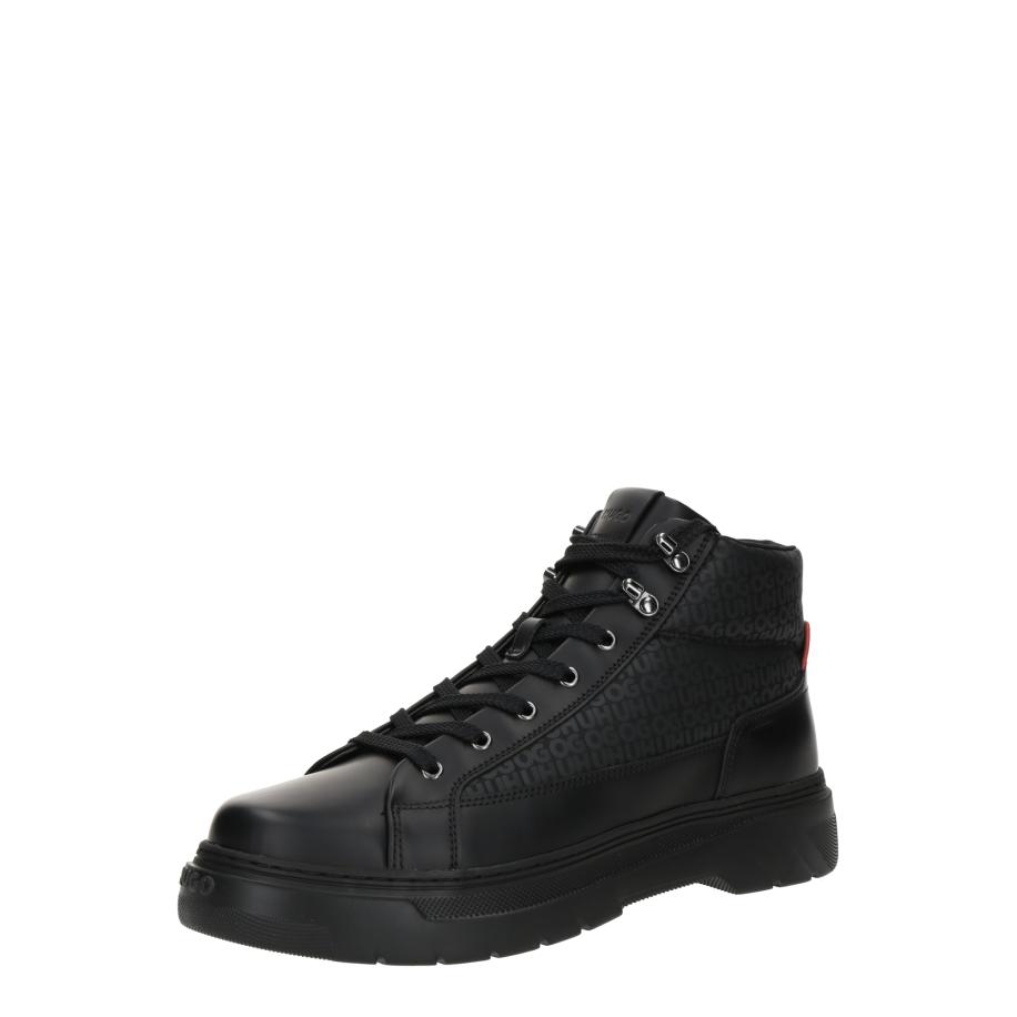 Hugo Boss HUGO Veterboots Urian donkergrijs / rood / zwart -