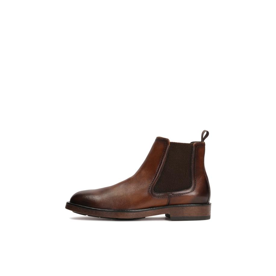 Kazar Chelsea boots donkerbruin Bruin