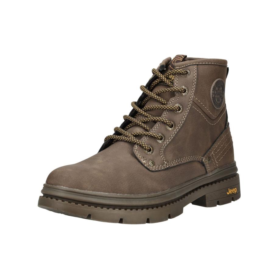 Jeep Jeep Veterboots donkerbruin -