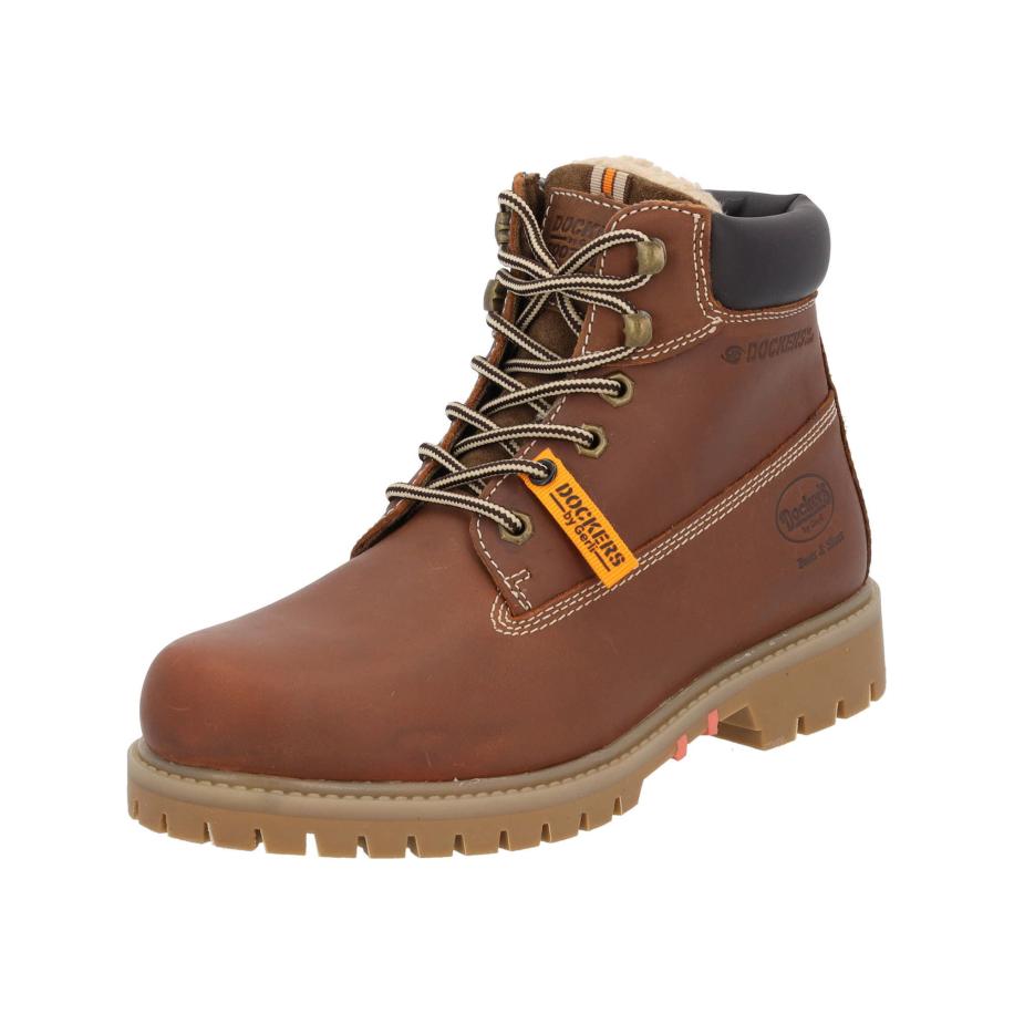 Dockers by Gerli Dockers by Gerli Veterboots 53AX103 bruin / donkerbruin -