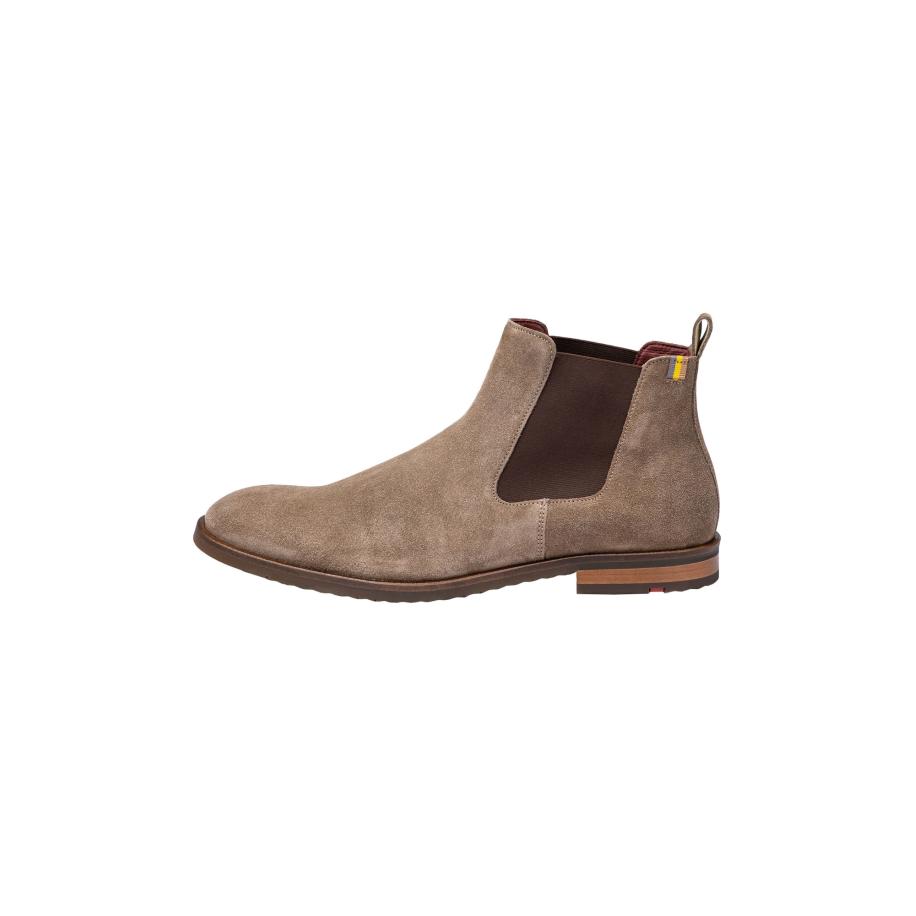 LLOYD LLOYD Chelsea boots DIVO duifblauw / chocoladebruin / brokaat / geel -