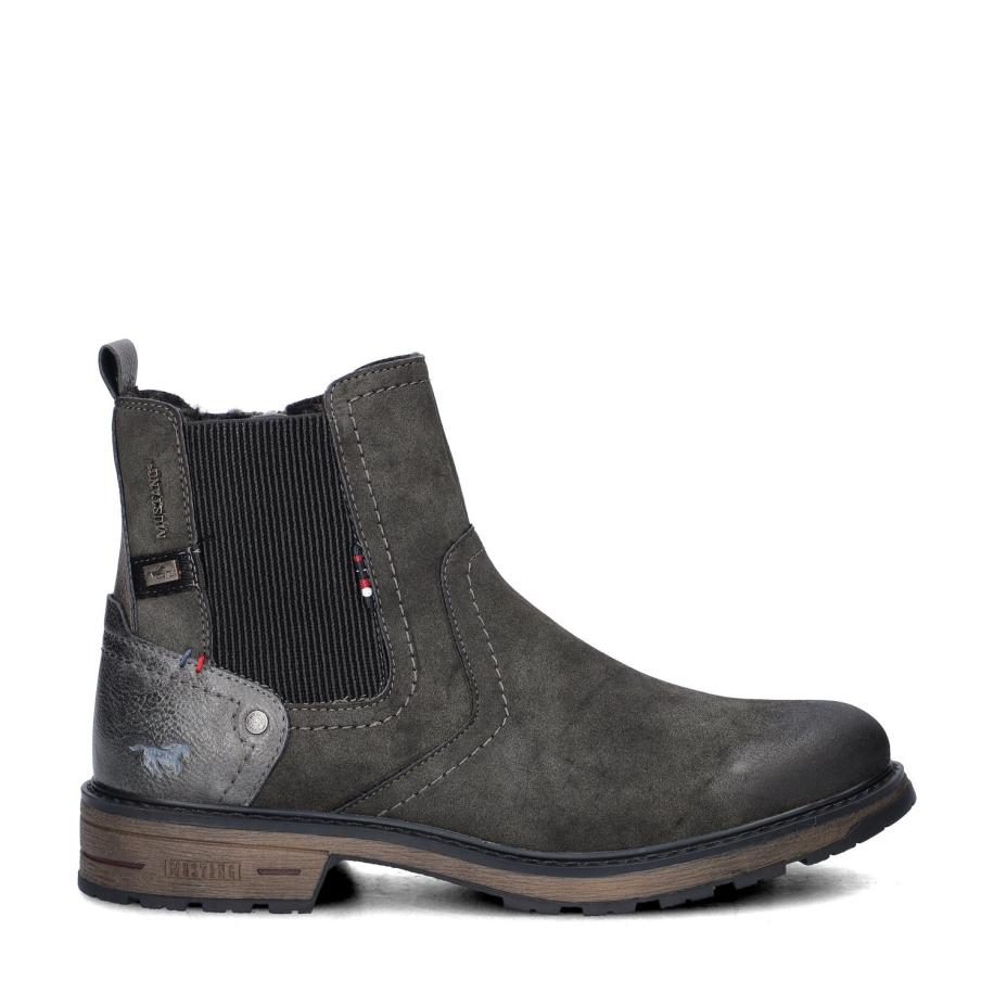 Mustang rits- & gesloten boots Zwart 497877 Zwart