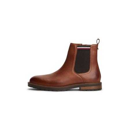 Tommy Hilfiger TOMMY HILFIGER Chelsea boots bruin