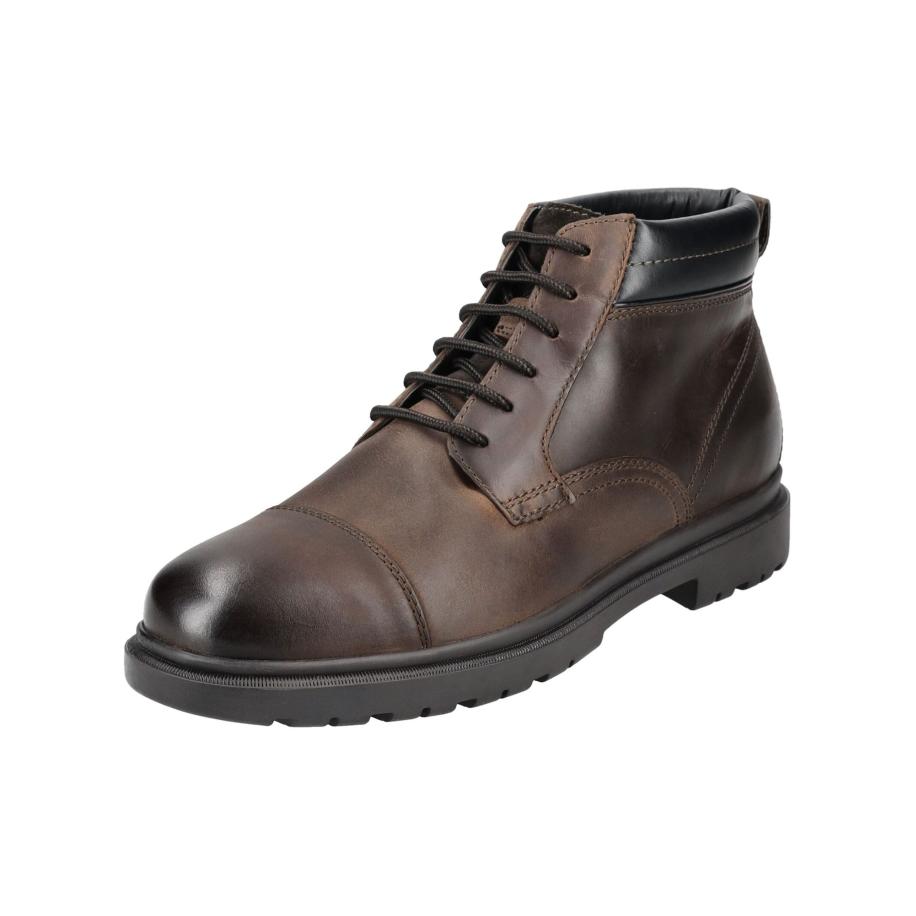 Geox GEOX Veterboots donkerbruin / zwart -