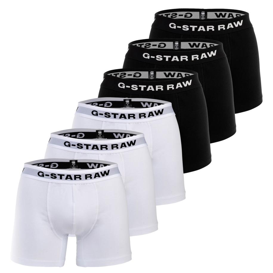 G-STAR Boxershorts grijs / zwart / wit Multicolor