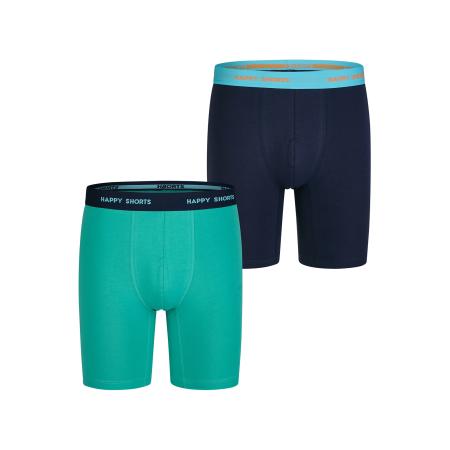 Happy Shorts Happy Shorts Boxershorts Jersey Boxer Briefs navy