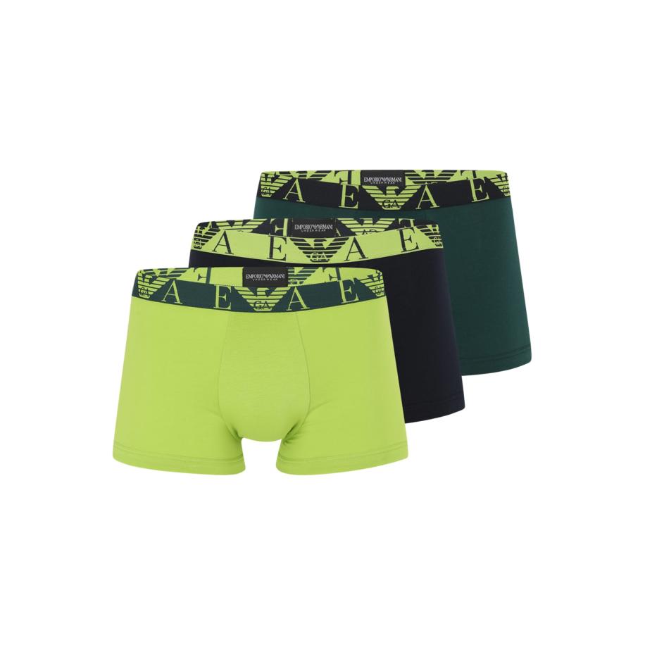 Emporio Armani Emporio Armani Boxershorts donkerblauw / appel / donkergroen -
