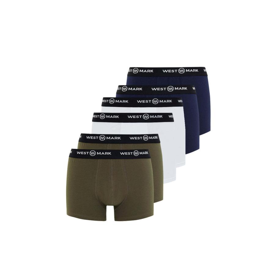 WESTMARK LONDON WESTMARK LONDON Boxershorts OSCAR navy / kaki / zwart / wit -