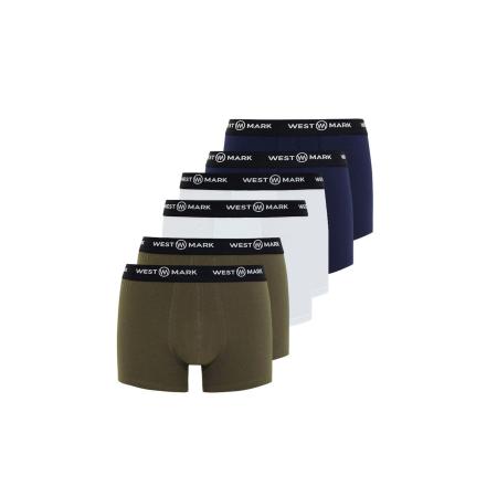 WESTMARK LONDON WESTMARK LONDON Boxershorts OSCAR navy / kaki / zwart / wit