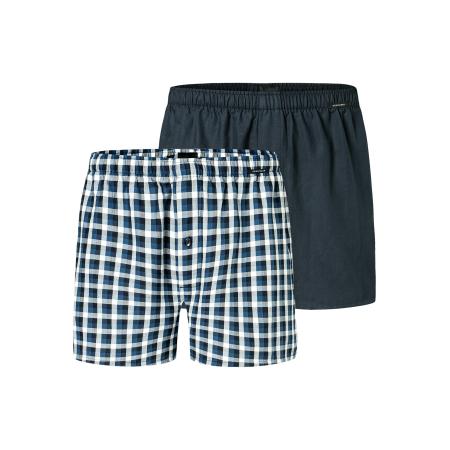 Schiesser SCHIESSER Boxershorts marine / wit