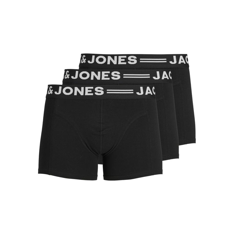 Jack & Jones JACK & JONES Boxershorts Sense zwart / wit -
