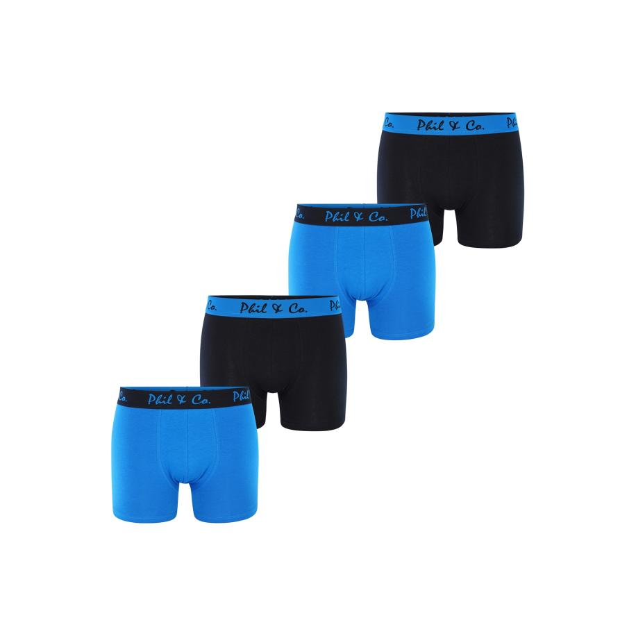 Phil & Co. Berlin Phil & Co. Berlin Boxershorts blauw / zwart -