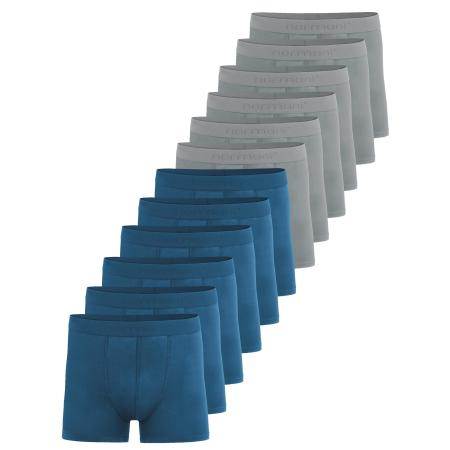 normani Boxershorts blauw / antraciet